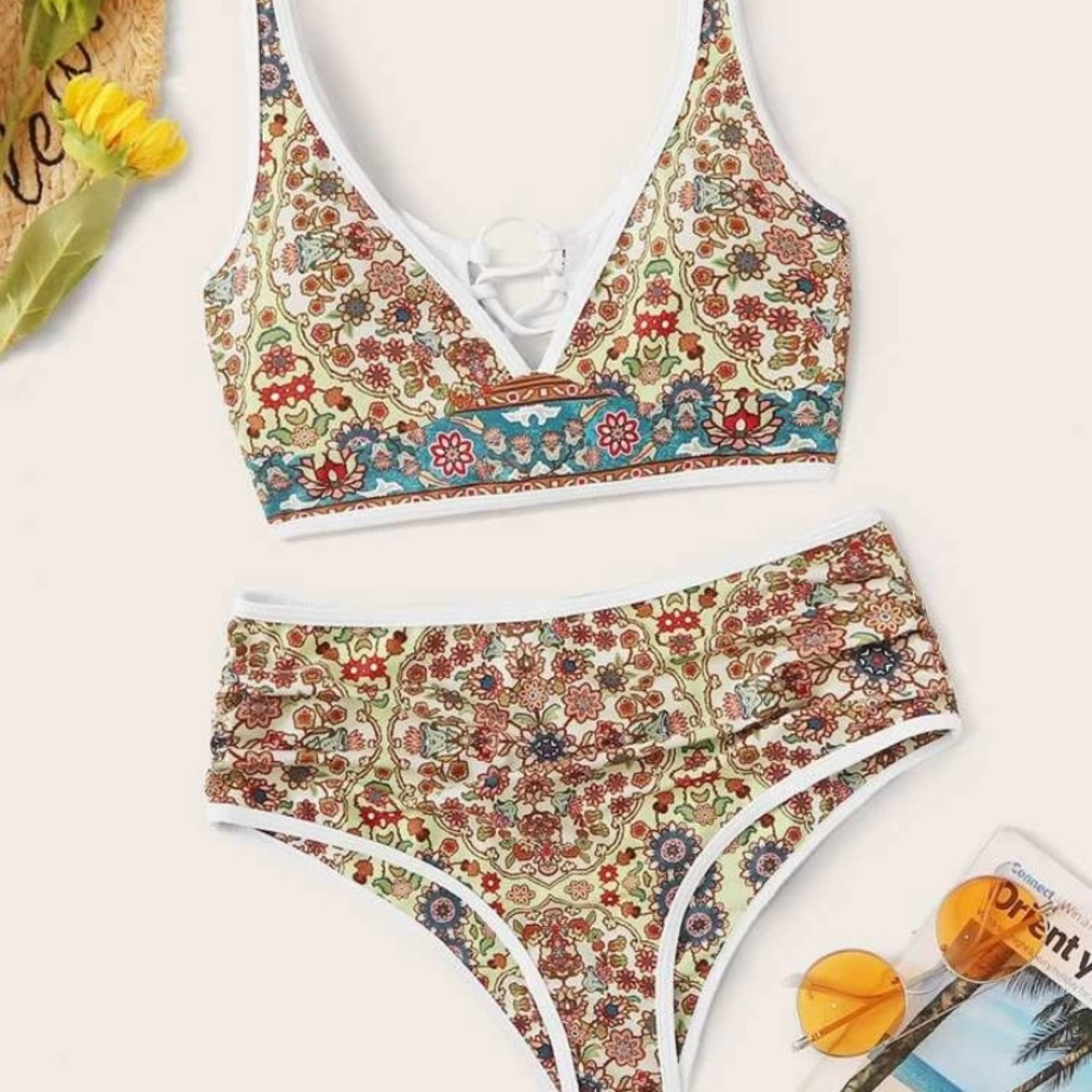 NWOT tribal bathing suit